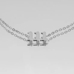 Angel Number Anklet 24 Angel Number Anklet -Prya Store PRYACUSTOMNAMENECKLACE 1400711 2