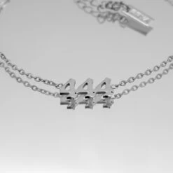 Angel Number Anklet 36 Angel Number Anklet -Prya Store PRYACUSTOMNAMENECKLACE 1400739 2