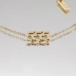 Angel Number Anklet 38 Angel Number Anklet -Prya Store PRYACUSTOMNAMENECKLACE 1400749
