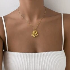 Chinese Dragon Necklace -Prya Store PRYADrangonnecklace