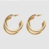 Talia Triple Hoops