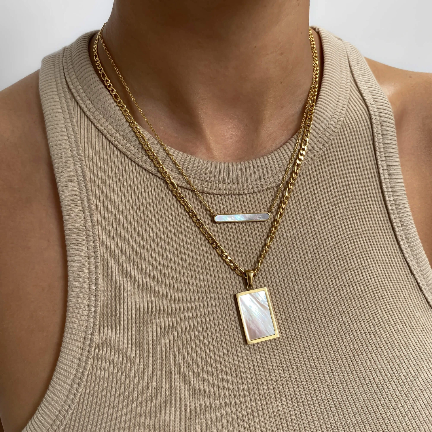 Saraya Opal Tablet Necklace 7 Saraya Opal Tablet Necklace - Image 7