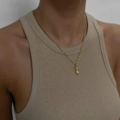 Kaya Figure Pendant Necklace -Prya Store PRYANECKLACE 26