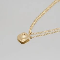 Anika Face Pendant Necklace 7 Anika Face Pendant Necklace -Prya Store PRYANECKLACE 50