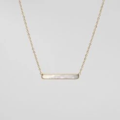 Amaya Opal Bar Necklace 22 Amaya Opal Bar Necklace -Prya Store PRYANECKLACE 56