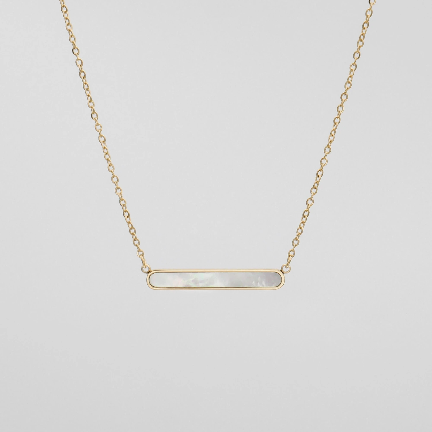 Amaya Opal Bar Necklace 5 Amaya Opal Bar Necklace - Image 5