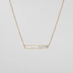 Amaya Opal Bar Necklace