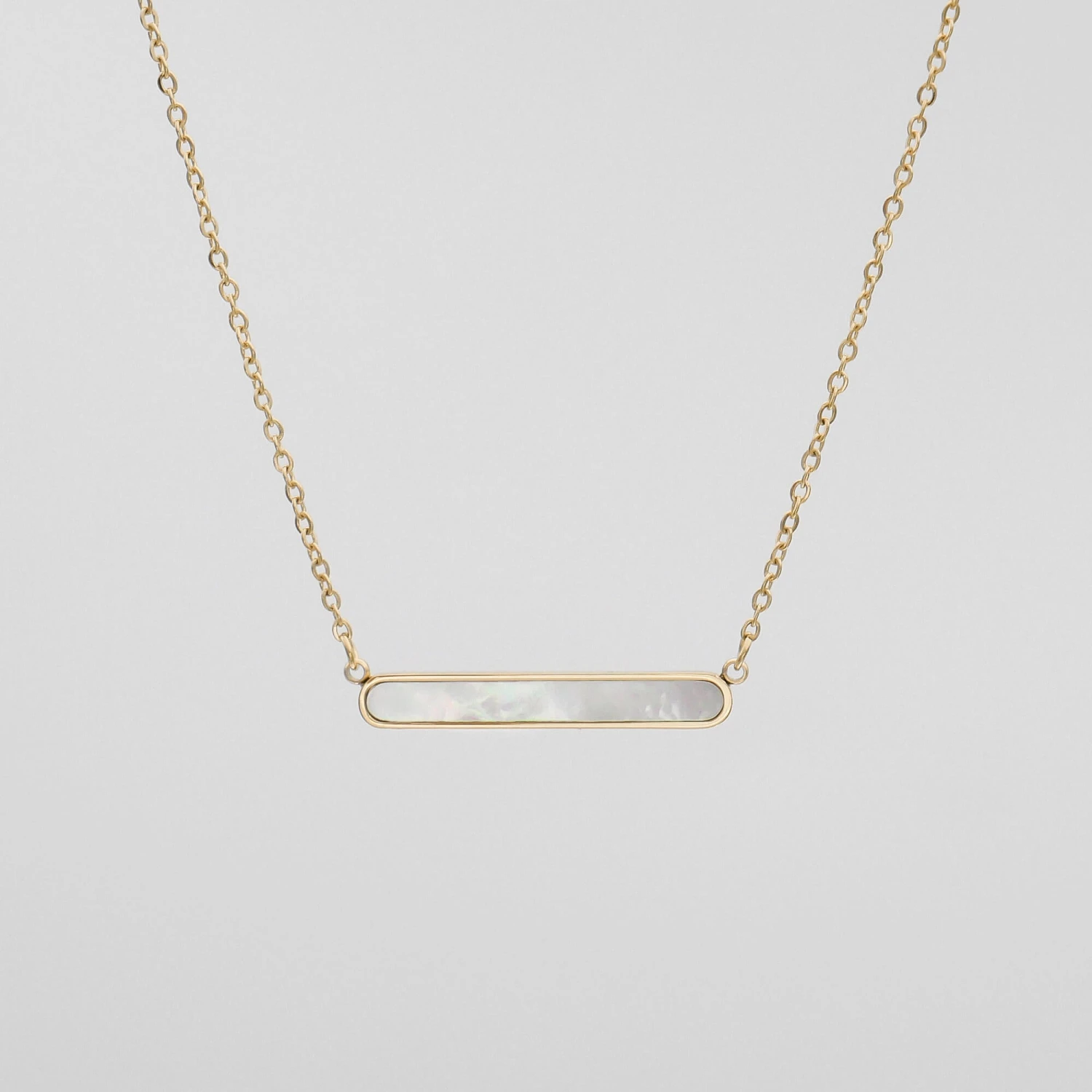 Amaya Opal Bar Necklace 1 Amaya Opal Bar Necklace