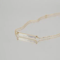 Amaya Opal Bar Necklace 24 Amaya Opal Bar Necklace -Prya Store PRYANECKLACE 59