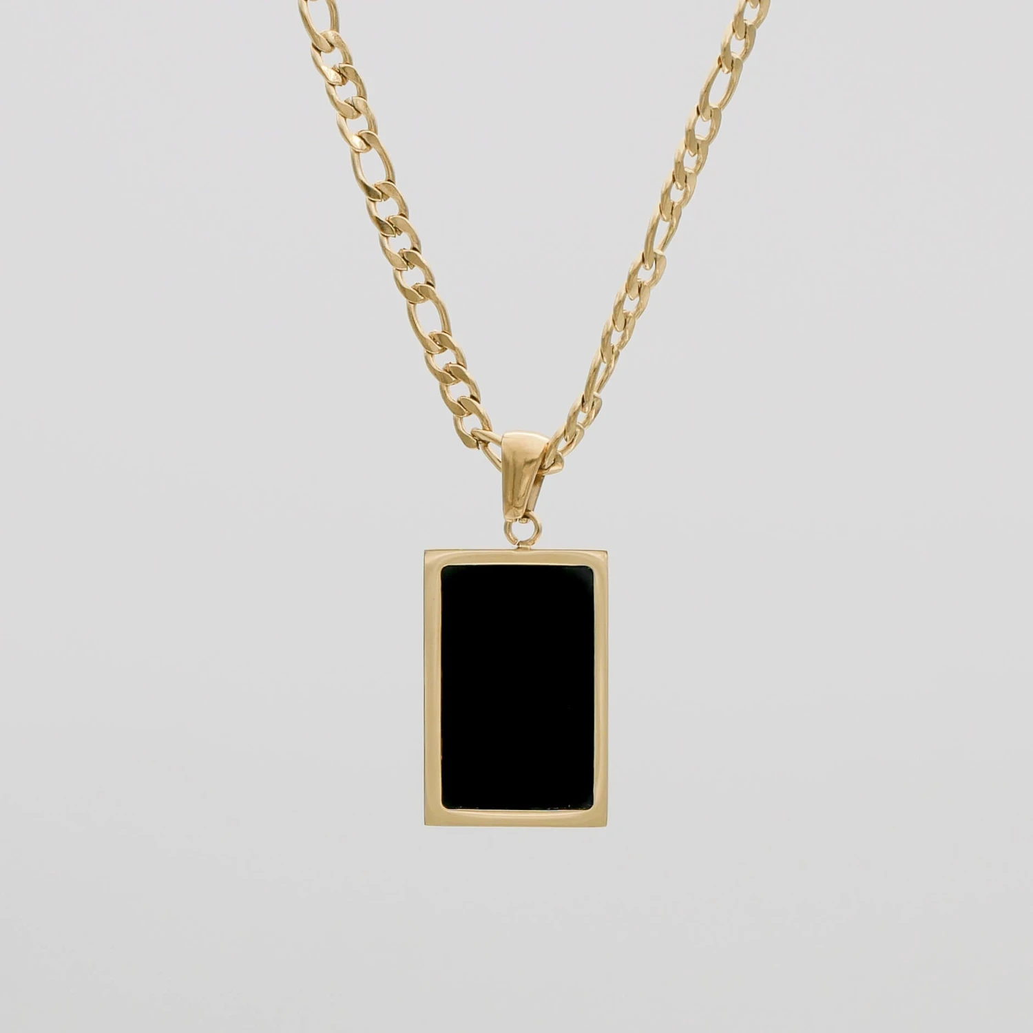 Saraya Onyx Tablet Necklace 1 Saraya Onyx Tablet Necklace