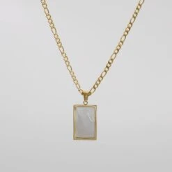 Saraya Opal Tablet Necklace 12 Saraya Opal Tablet Necklace -Prya Store PRYANECKLACE 73