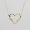 Heart Double Name Necklace