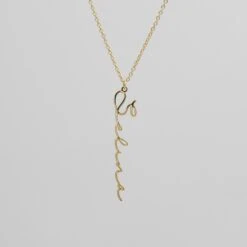 Selina Custom Name Necklace -Prya Store PRYAPERSONALISEDNECKLACE 117