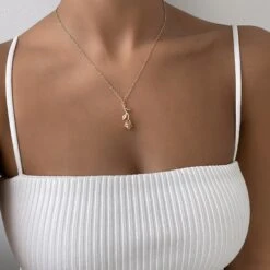 Juliet Rose Necklace -Prya Store PRYARoseNecklaceRoseGold