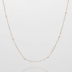 Sphere Beaded Necklace 15 Sphere Beaded Necklace -Prya Store PRYASphereChainNecklace 1 Edit 3