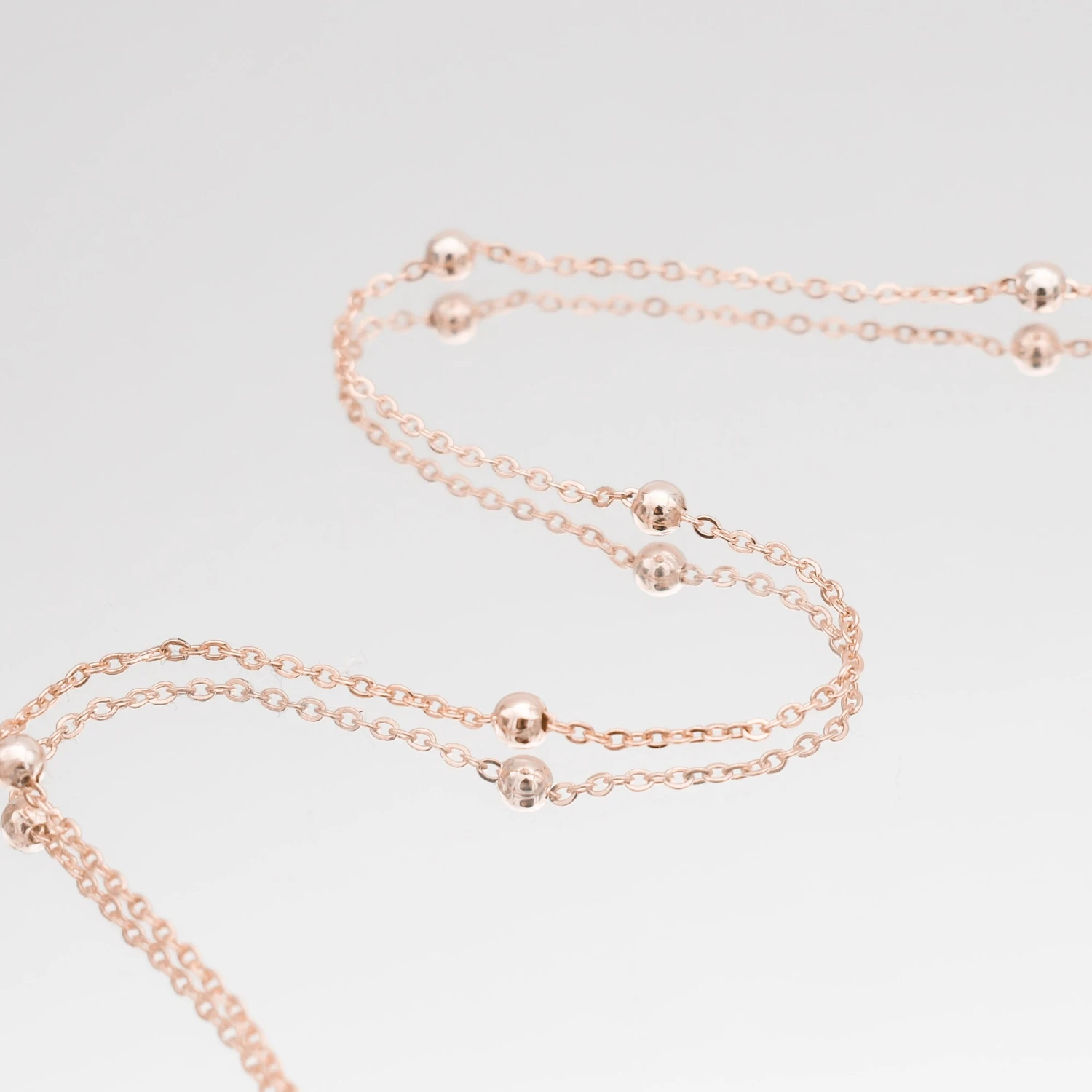 Sphere Beaded Necklace 6 Sphere Beaded Necklace - Image 6