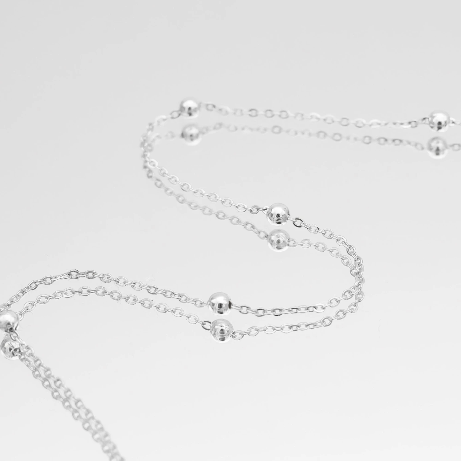 Sphere Beaded Necklace 2 Sphere Beaded Necklace - Image 2