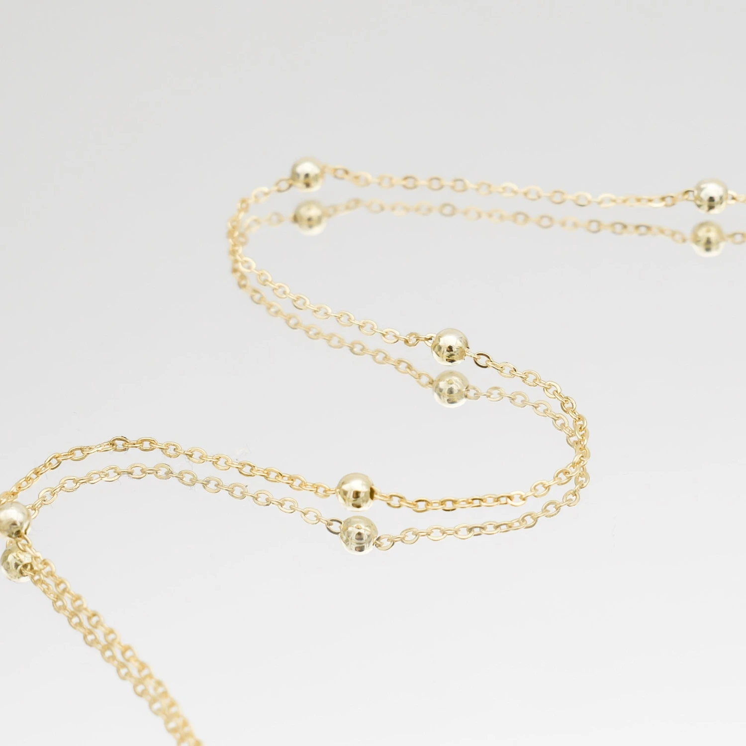 Sphere Beaded Necklace 3 Sphere Beaded Necklace - Image 3