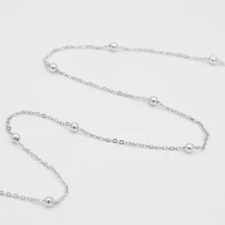 Sphere Beaded Necklace 18 Sphere Beaded Necklace -Prya Store PRYASphereChainNecklace 3 3