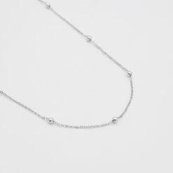 Sphere Beaded Necklace 22 Sphere Beaded Necklace -Prya Store PRYASphereChainNecklace 4 3