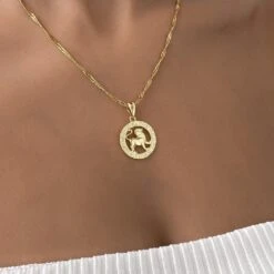 Zodiac Necklace -Prya Store PRYAZodiacNecklace 3