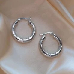 Sara Thick Hoops 8 Sara Thick Hoops -Prya Store PRYA Earrings 20 a97cce50 9a14 47dc 990b 234f6eeafb67