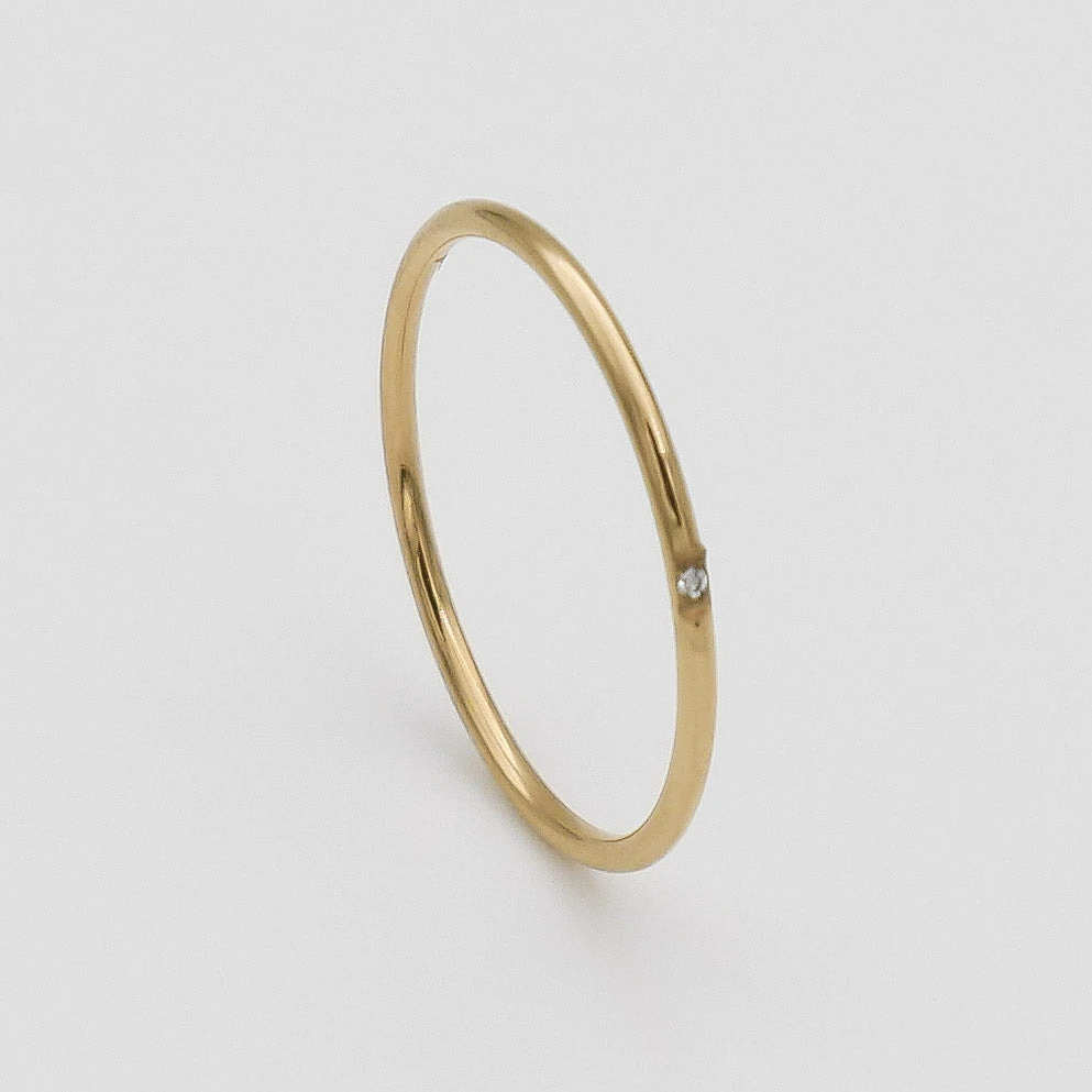 Mila Dainty Diamond Ring 1 Mila Dainty Diamond Ring