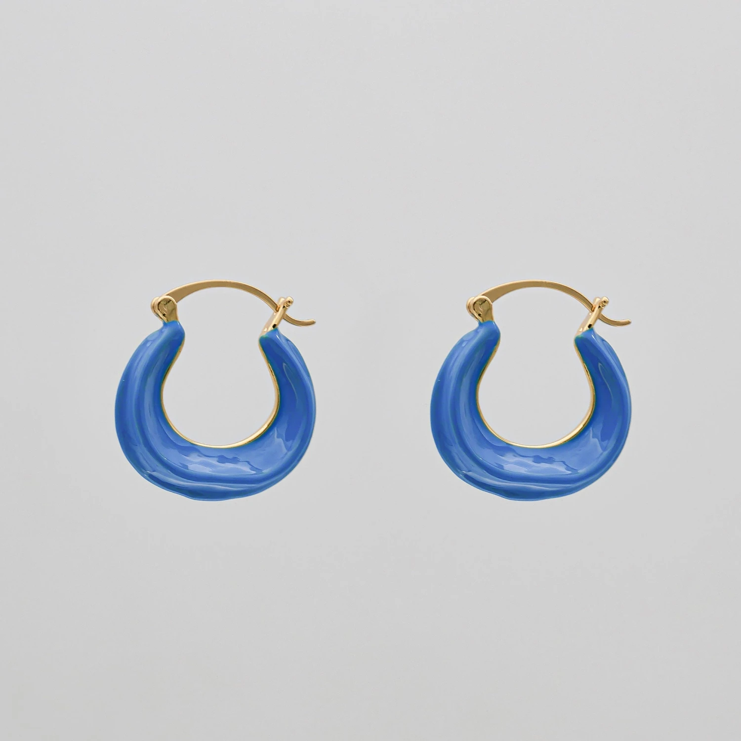 Katia Earrings Blue 5 Katia Earrings Blue - Image 5