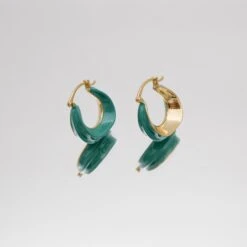 Katia Earrings Emerald -Prya Store PRYAnecklace 1380088