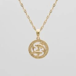 Zodiac Necklace -Prya Store PiscesZodiacNecklace