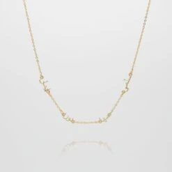 Arabic Multiple Name Necklace -Prya Store QuadArabicNameNecklace 2
