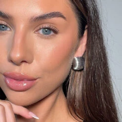 Raisa Ribbed Earrings -Prya Store Raisaearrings