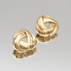 Rania Knot Earrings -Prya Store Rania Earrings 2 gold PRYA 1