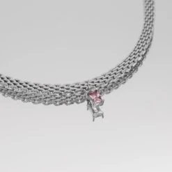 Raya Thin Necklace 20 Raya Thin Necklace -Prya Store RayaThinNecklace Studio Gold Pink 02 PRYA