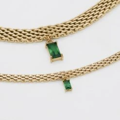 Raya Bracelet -Prya Store Raya Bracelet Emerald 01 PRYA