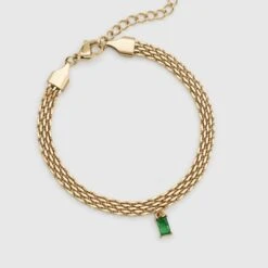 Raya Bracelet -Prya Store Raya Bracelet Emerald 04 PRYA