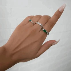 Birthstone Ring | Silver 21 Birthstone Ring | Silver -Prya Store RingStacks 3 11180c0a f43e 43ff adc9 95a66cdc9492