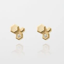 Ruby Stud Earrings -Prya Store RubyStudearrings 3