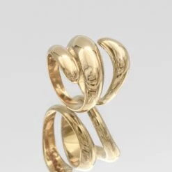 Rumi Triple Wrap Ring -Prya Store Rumiring gold 2