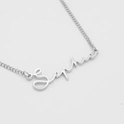 Selina Custom Name Necklace (Horizontal) -Prya Store SelinaCustomNameNecklace Horizontal 03 PRYA 2