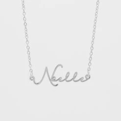 Selina Custom Name Necklace (Horizontal) -Prya Store SelinaCustomNameNecklace Horizontal 06 PRYA 2