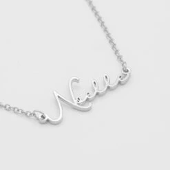 Selina Custom Name Necklace (Horizontal) -Prya Store SelinaCustomNameNecklace Horizontal 08 PRYA 2