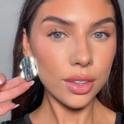 Snoh Disc Drop Earrings -Prya Store Snohearrings Silver