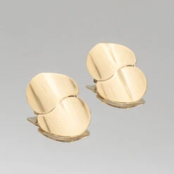 Snoh Disc Drop Earrings -Prya Store Snohearrings2 gold PRYA 1