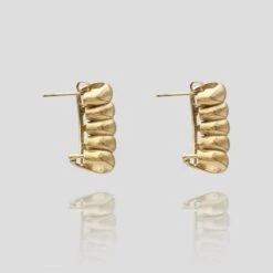 Tamira Claw Earrings -Prya Store Tamiraearrings1 gold PRYA