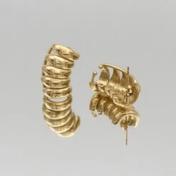 Tamira Claw Earrings -Prya Store Tamiraearrings2 gold PRYA