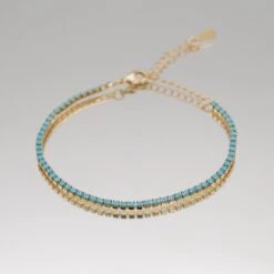 Icy Tennis CZ Bracelet -Prya Store TennisChainBracelet 1