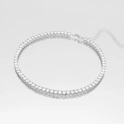 ICY Tennis CZ Choker -Prya Store TennischokerNecklace 01 Mirror PRYA 2