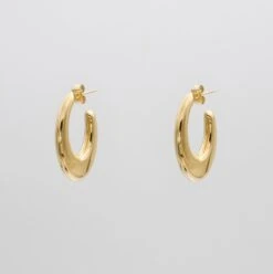 Thea Hoop Earrings -Prya Store TheaEarringSide2