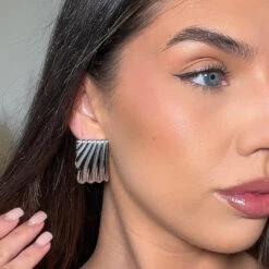 Tiana Earrings -Prya Store TianaSilver